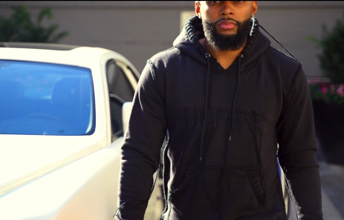 Huppe Official Yarn Hoodie - Black