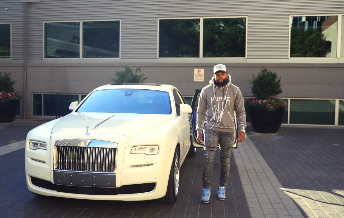 Huppe Official Yarn Hoodie - Grey & White