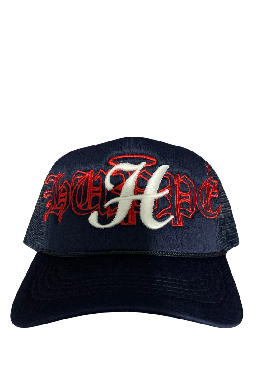 Huppe Official Hat - Navy & Red